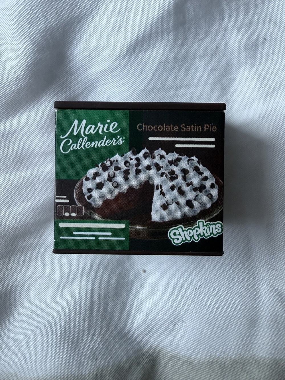 Zuru Mini Brands! Miniature Tiny Small Marie Callender's Chocolate Satin Pie